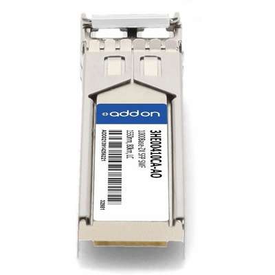 AddOn Alcatel 3HE00410CA Comp XCVR TAA 1G-ZX LC 1550NM 80KM SMF SFP