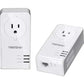 TRENDnet Powerline 1300 AV2 Adapter Kit with Built-in Outlet