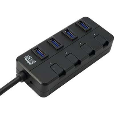 Adesso 4-Port USB 3.0 Hub