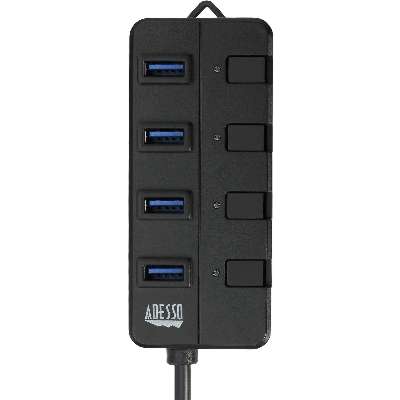 Adesso 4-Port USB 3.0 Hub