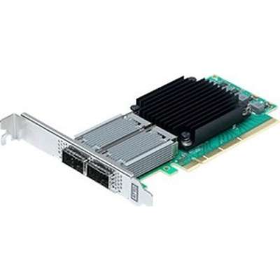 ATTO Technology Dual Channel 25/40/50/100GBE X16 PCIE 3.0 Low Profile QSFP28