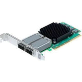 ATTO Technology Dual Channel 25/40/50/100GBE X16 PCIE 3.0 Low Profile QSFP28