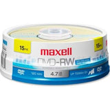 Maxell DVD-RW 4.7GB 15 Jewel