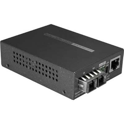 StarTech.com Multimode SC Fiber Ethernet Media Converter Bridge 10/100/1000