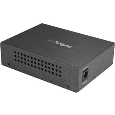 StarTech.com Single Mode SC Fiber Ethernet Media Converter 10/100/1000 10km