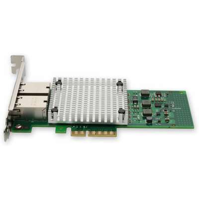 Addon Industry Standard NIC 10GBS Dual RJ-45 Port 100M PCIEX8