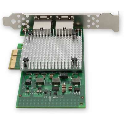 Addon Industry Standard NIC 10GBS Dual RJ-45 Port 100M PCIEX8