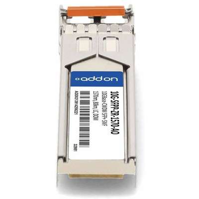 AddOn 10GBASE-CWDM SFP+ XCVR SMF 1570NM Brocad