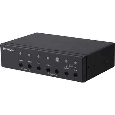 StarTech.com Mult-Input HDBaseT Extender Kit with Switch and Video Scaler