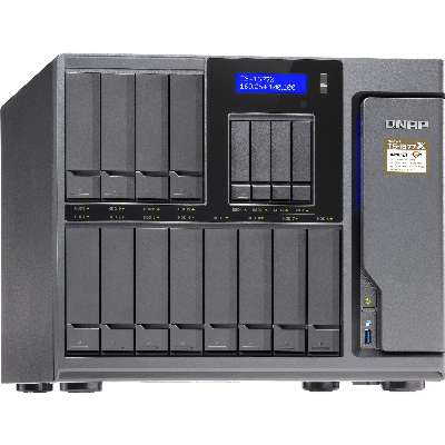 QNAP 12 +4 Bay High-Capacity 10GBE ISCSI NAS AMD Ryzen 5 1600 6-Core 3