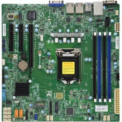 Supermicro C242 LGA1151 4x DDR4 2666MHZ ECC UDIMM PCH 3X PCI-E