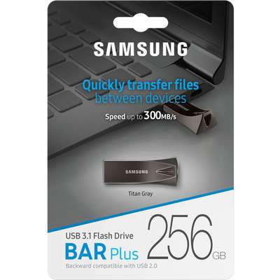 Samsung 256GB Bar Plus Titan Gray