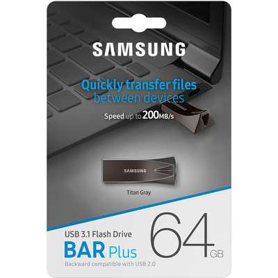 Samsung 64GB Bar Plus Titan Gray