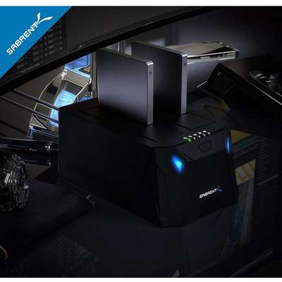 Sabrent 20-pack 2.5 inch/3.5 inch SATA to USB 3.0 Dual Docking Station/Cloner