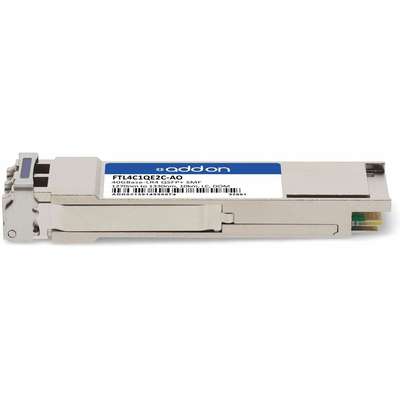 AddOn Finisar FTL4C1QE2C Comp XCVR TAA 40G-LR4 LC 10KM SMF Domino QSFP+