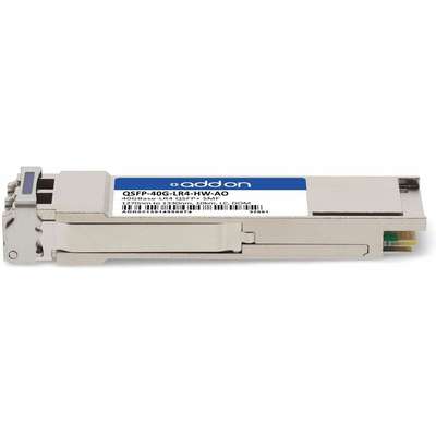 AddOn Huawei QSFP-40G-LR4 Comp XCVR TAA 40G-LR4 LC 10KM SMF Domino QSFP+