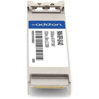 Addon Paloalto Comp XCVR TAA 10G-LR LC 1310NM 10KM SMF XFP