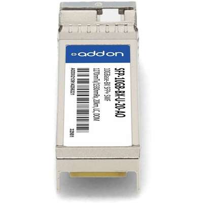 Addon MSA & TAA Compliant XCVR 10G-BX LC 1270NMTX/1330NMRX SFP+