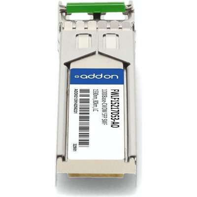 AddOn Finisar FWLF15217D53 Comp XCVR TAA 1G-CWDM LC 1530NM 80KM SMF SFP