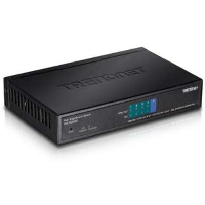 TRENDnet 5-Port Gigabit EdgeSmart PoE+ Switch (31W)