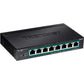 TRENDnet 8-Port Gigabit EdgeSmart PoE+ Switch (61W)