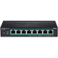 TRENDnet 8-Port Gigabit EdgeSmart PoE+ Switch (61W)