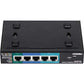 TRENDnet 5-Port Gigabit PoE+ Powered EdgeSmart Switch with PoE Pass-Through (15W)