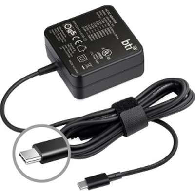 Battery Technology AC Adapter HP 65W USB Type C Desktop Black