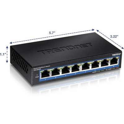 TRENDnet 8-Port Gigabit EdgeSmart Switch