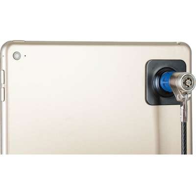The Joy Factory Lockdown Universal Laptop & Tablet Adhesive Security Plate with 6FT Key Cable Lock