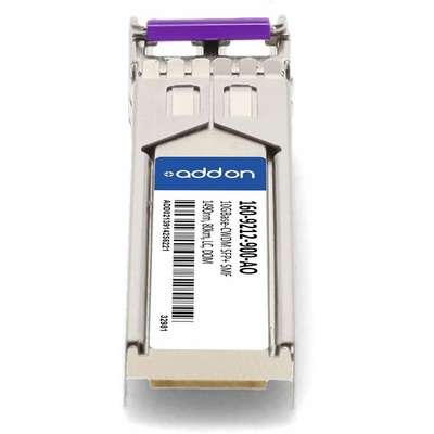 AddOn Ciena 160-9212-900 Comp XCVR TAA 10G-CWDM LC 1490NM 80KM SFP+