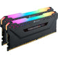 Corsair Memory CMW16GX4M2C3200C16 16GB DDR4 3200MHZ 2X8GB Unbuffered Vengeance RGB