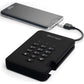 iStorage diskAshur2 USB 3.1 Secure Portable encrypted Hard Drive - Phantom **OPEN BOX**
