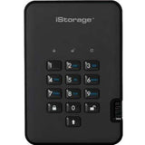 iStorage diskAshur2 USB 3.1 Secure Portable encrypted Hard Drive - Phantom Black
