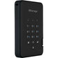 iStorage IS-DA2-256-SSD-256-B 256GB diskAshur2 USB 3.1 Portable encrypted SSD Drive - Black
