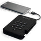 iStorage IS-DA2-256-SSD-1000-B 1TB diskAshur2 USB 3.1 Portable encrypted SSD Drive - Black