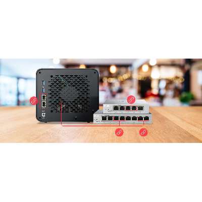 Zyxel GS1200-5 - Fanless 5 Port Gbe L2 Web