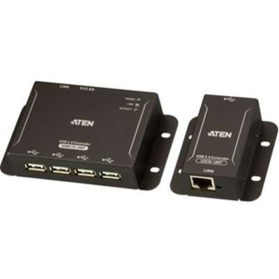 ATEN 4-Port Cat 5 USB 2.0 Extender Up to 165