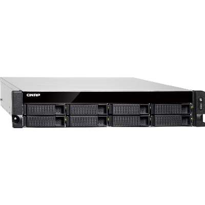 QNAP 2U 8-Bay Rackmount NAS/ISCSI IP-San with Redundant Power