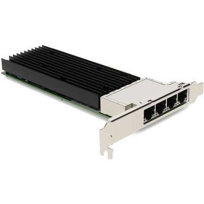 Addon 10G Quad RJ-45 Port NIC 100M PCIE 3.0 X8