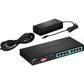 TRENDnet 8-Port Gigabit Long Range PoE+ Switch