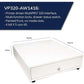 APG Cash Drawer Vasario Printer Drawer 24V White 14X16 4 Bill 5 Coin Till