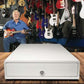 APG Cash Drawer Vasario Printer Drawer 24V White 14X16 4 Bill 5 Coin Till