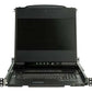 StarTech.com Dual Rail Rackmount KVM Console HD 1U 17" LCD DVI/VGA with Cables