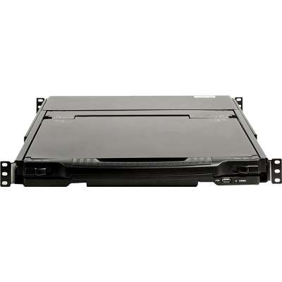 StarTech.com Dual Rail Rackmount KVM Console HD 1U 17" LCD DVI/VGA with Cables