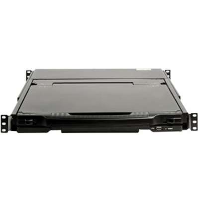 StarTech.com Dual Rail Rackmount KVM Console HD 1U 17" LCD DVI/VGA with Cables