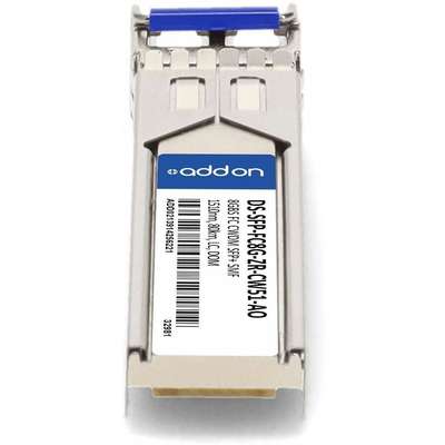 AddOn Cisco DS-SFP-FC8G-ZR-CW51 Comp TAA 8G-CWDM FC LC 1510NM 80KM 0-70C