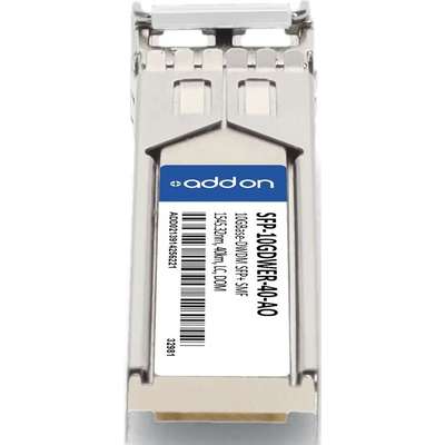 AddOn MRV Comp 1545.32NM XCVR 40KM TAA 10G-DWDM SMF SFP+ LC Domino