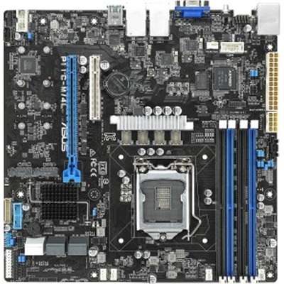 Asus Intel Xeon E micro-ATX Server Motherboard with Rack-optimized Design