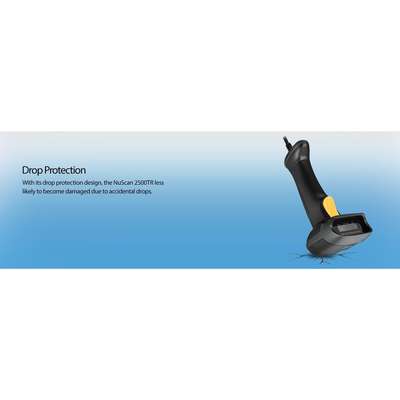 Adesso Spill Resistant Antimicrobial 2D Barcode Scanner